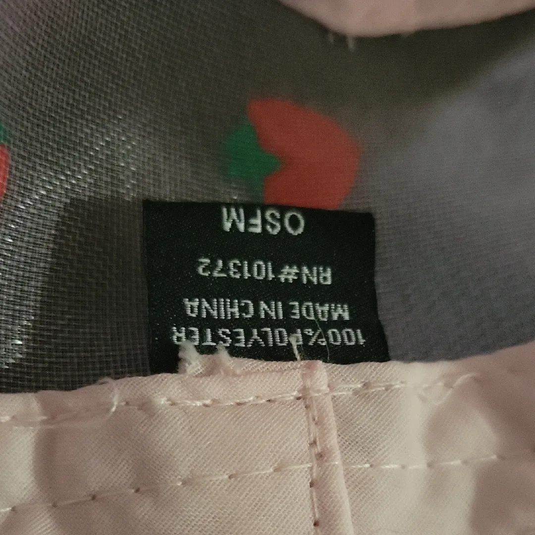 Strawberry Print‎ Bucket Hat Pink - Image 2