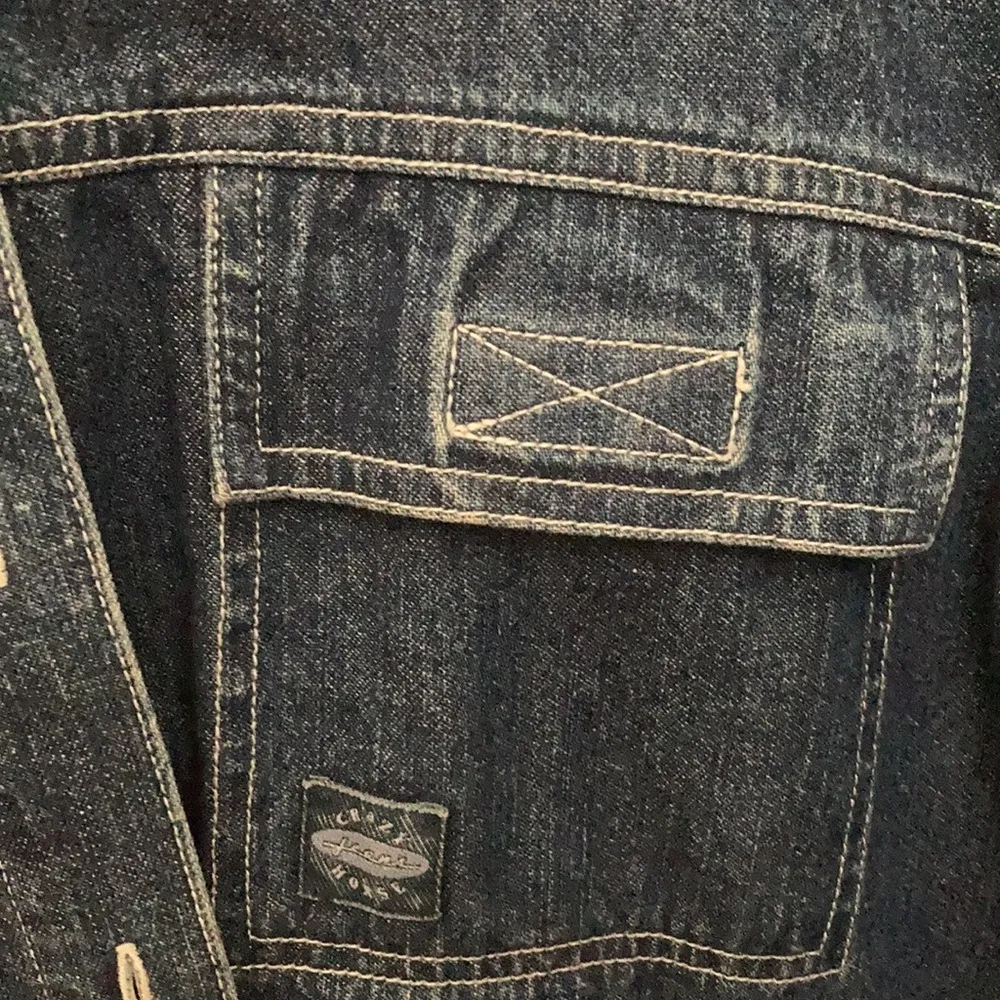 FINAL MARKDOWN Crazy horse denim shirt medium - Image 3