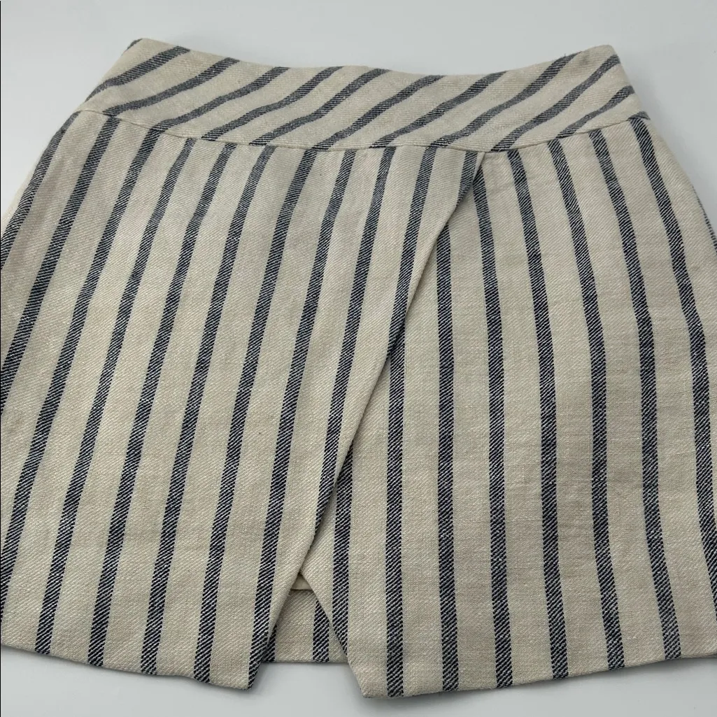 J. Crew Striped Midi Skirt in Navy and Cream - Image 12
