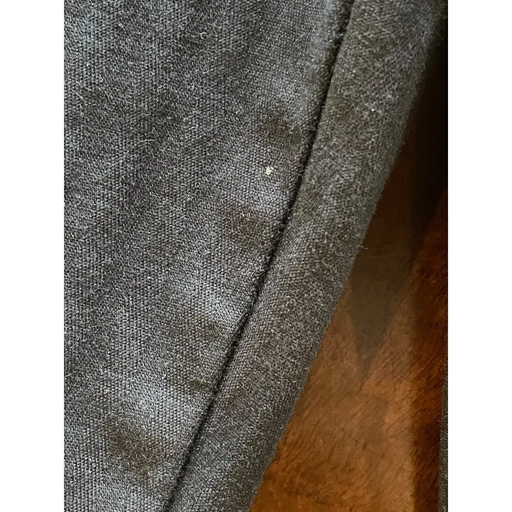 Marissa Webb Collective Navy‎ Blue Paper Bag Tie Waist Vintage Pants Size 4 - Image 11