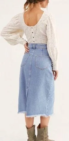 Free people Sidney Midi Skirt - Image 2