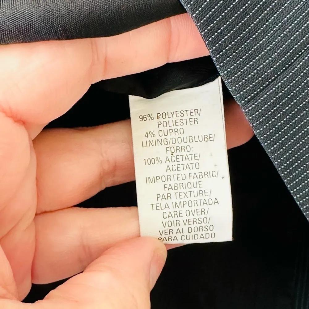 Anne Klein Pinstripe Blazer - Size 4 - Image 10