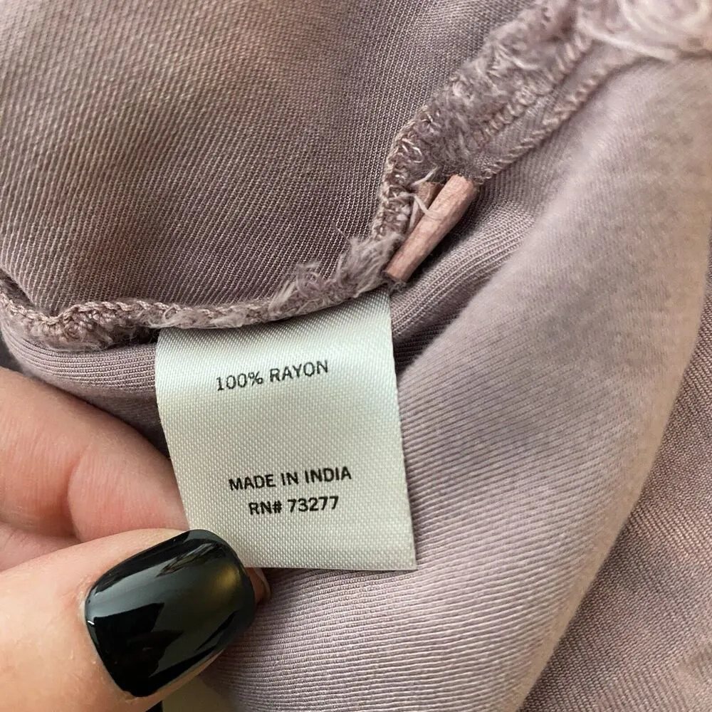 Sonoma Berry Rose Pink Utility Button Up Dress Size Medium Safari Academia - Image 6