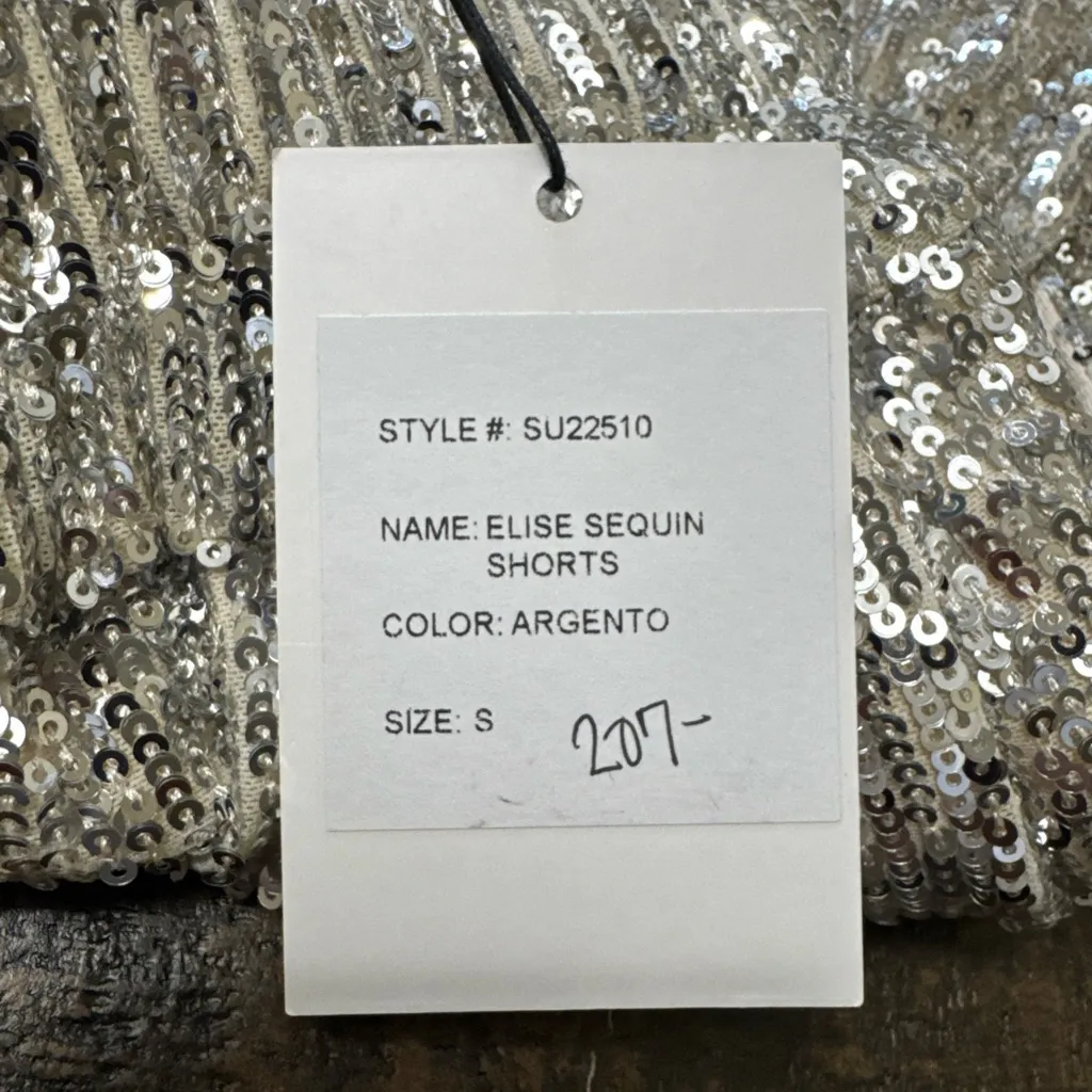 Elise Sequin Shorts Size S - Image 5