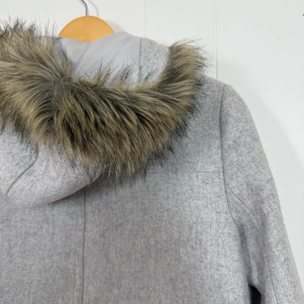 J. Crew Factory Heather Dusk Vail Parka Gray Size 2 - Image 12