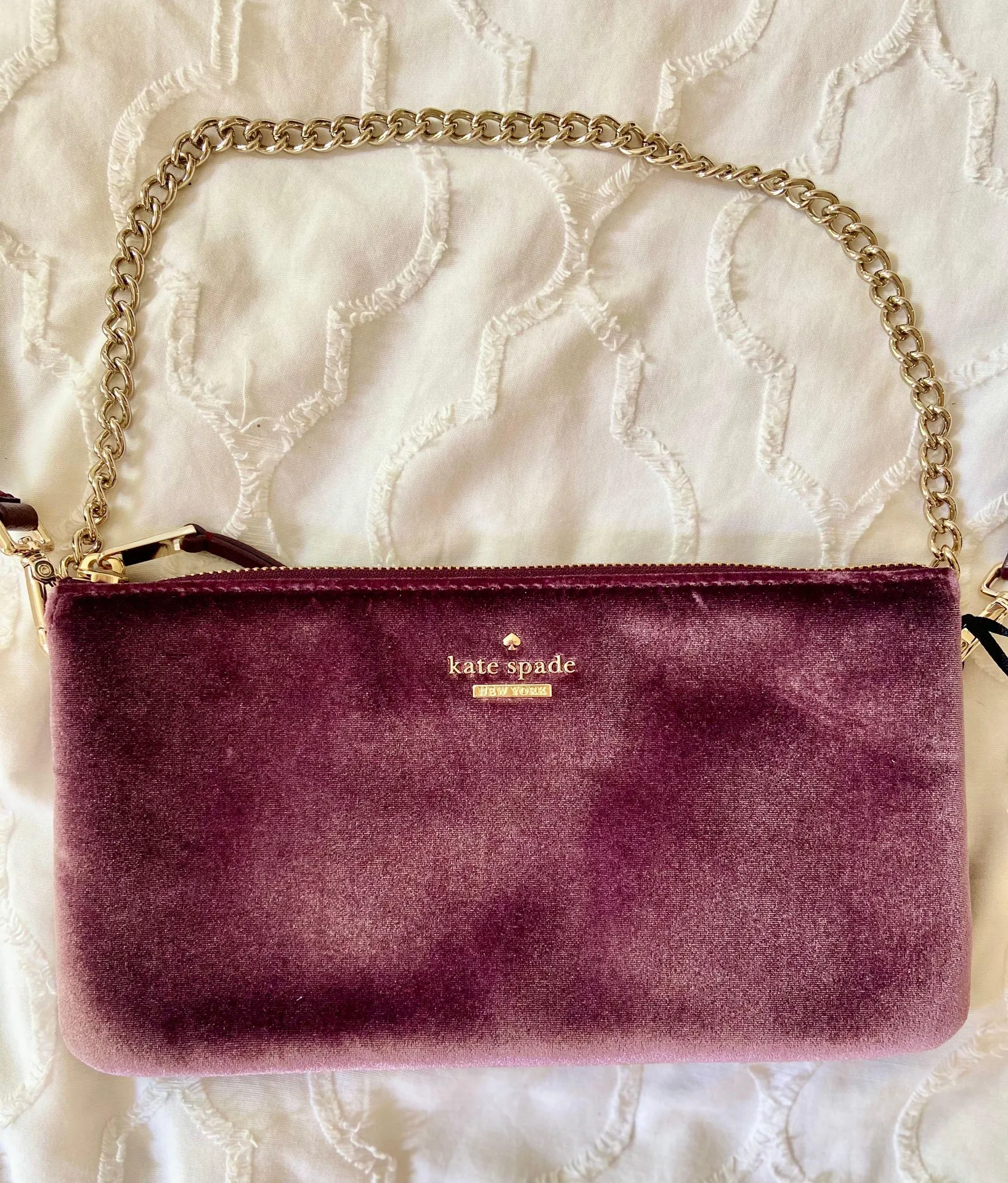 Kate Spade Velvet Crossbody - Image 2