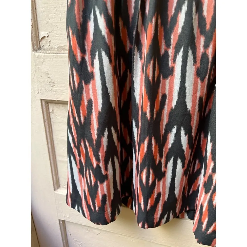 Guess sweetheart pink white grey swirls fit and flare strapless mini dress 2 - Image 4