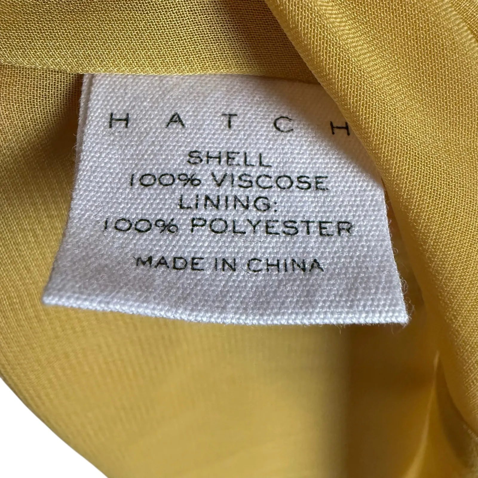 Hatch Maternity Freya Ochre Multicolor Floral Smocked Long Sleeve Dress Size S Yellow - Image 11