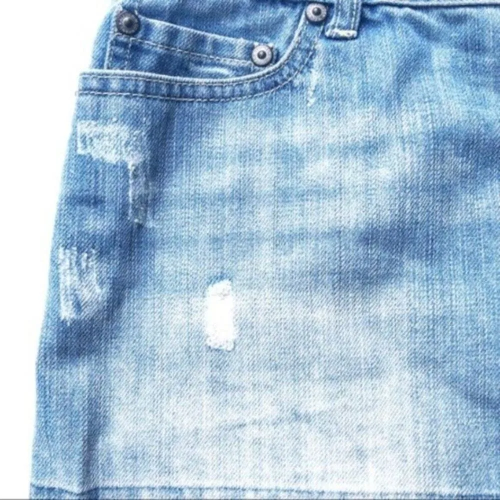 Kali Women’s Denim Short Mini Skirt Size 11 Blue - Image 3