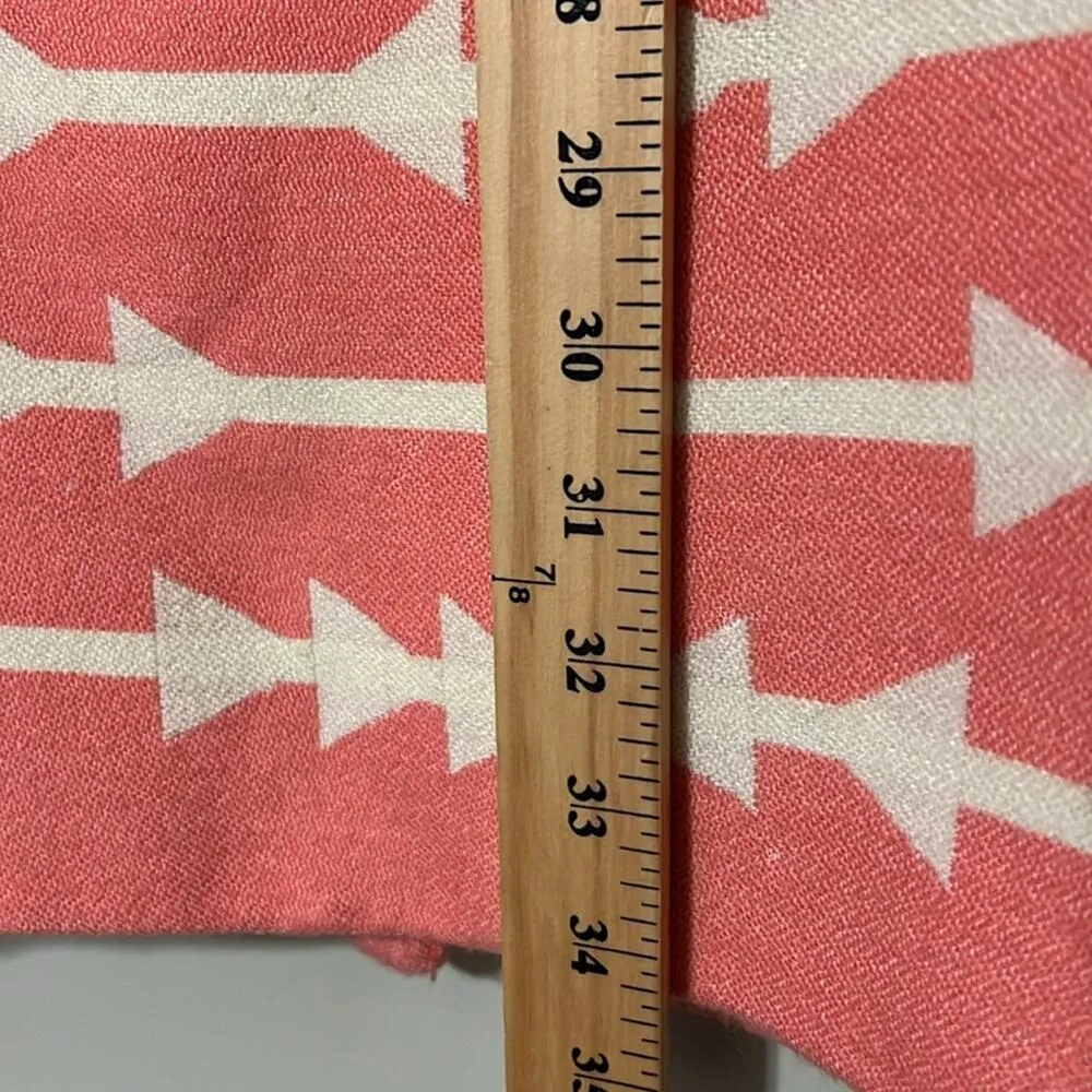 ANTHROPOLOGIE LAUREN MOFFATT size large Eastwood Salmon Wool Pea Coat see flaws - Image 7