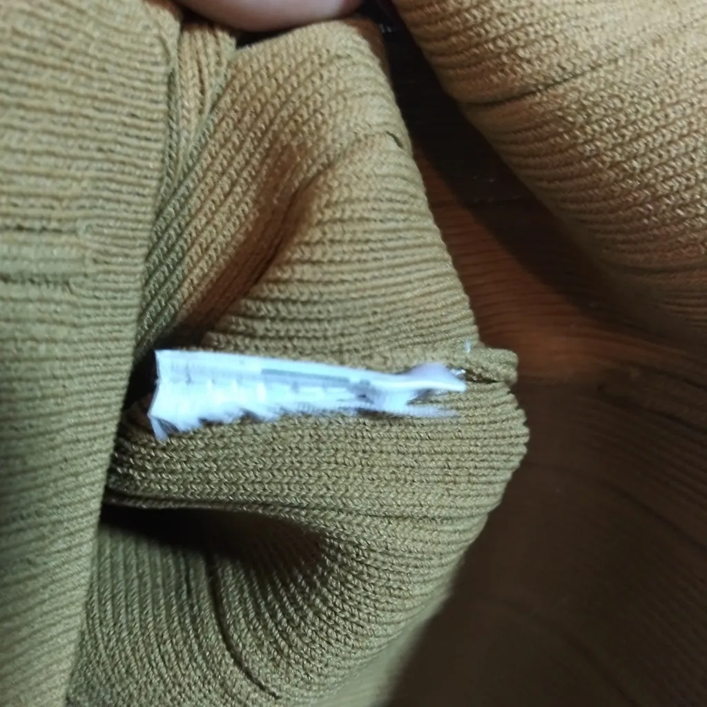 J. Crew Supersculpt Scoop neck Sweater-tank Ribbed Brown Tank Top Size Small - Image 5