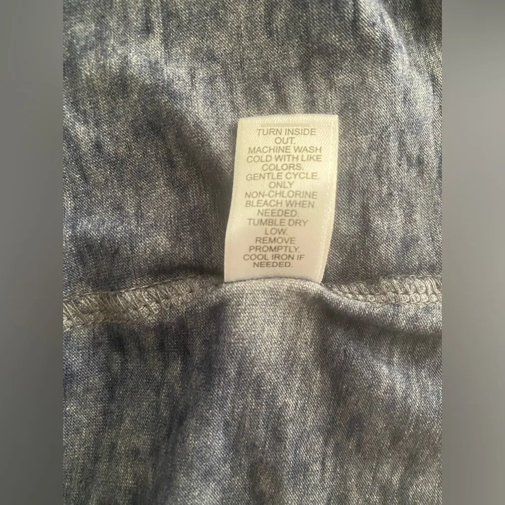 EST. 1946 Blue Red American Flag Print Sleeveless Top Sequin Patriotic Tie Hem - Image 9