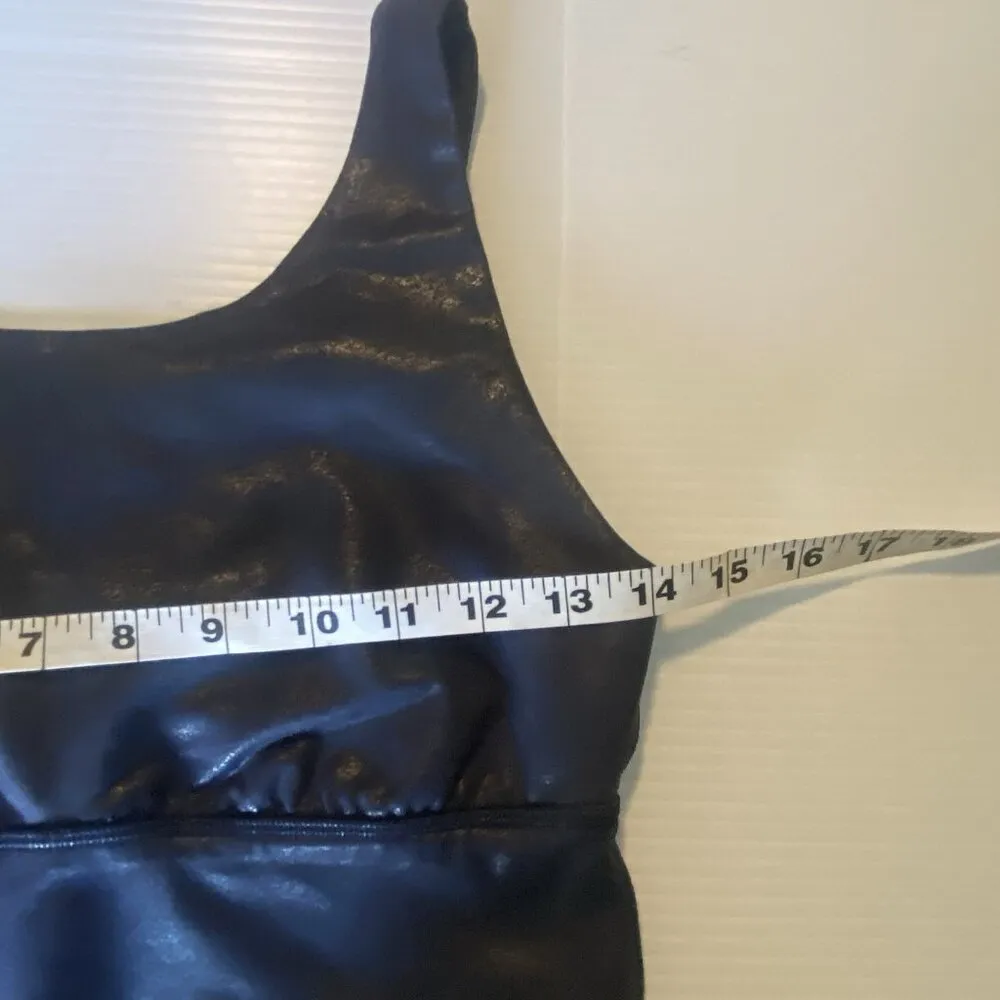 OFFLINE BY AERIE The Hugger Navy Blue CRACKLE SPORTS BRA Size Small S Yoga Sport - Image 7