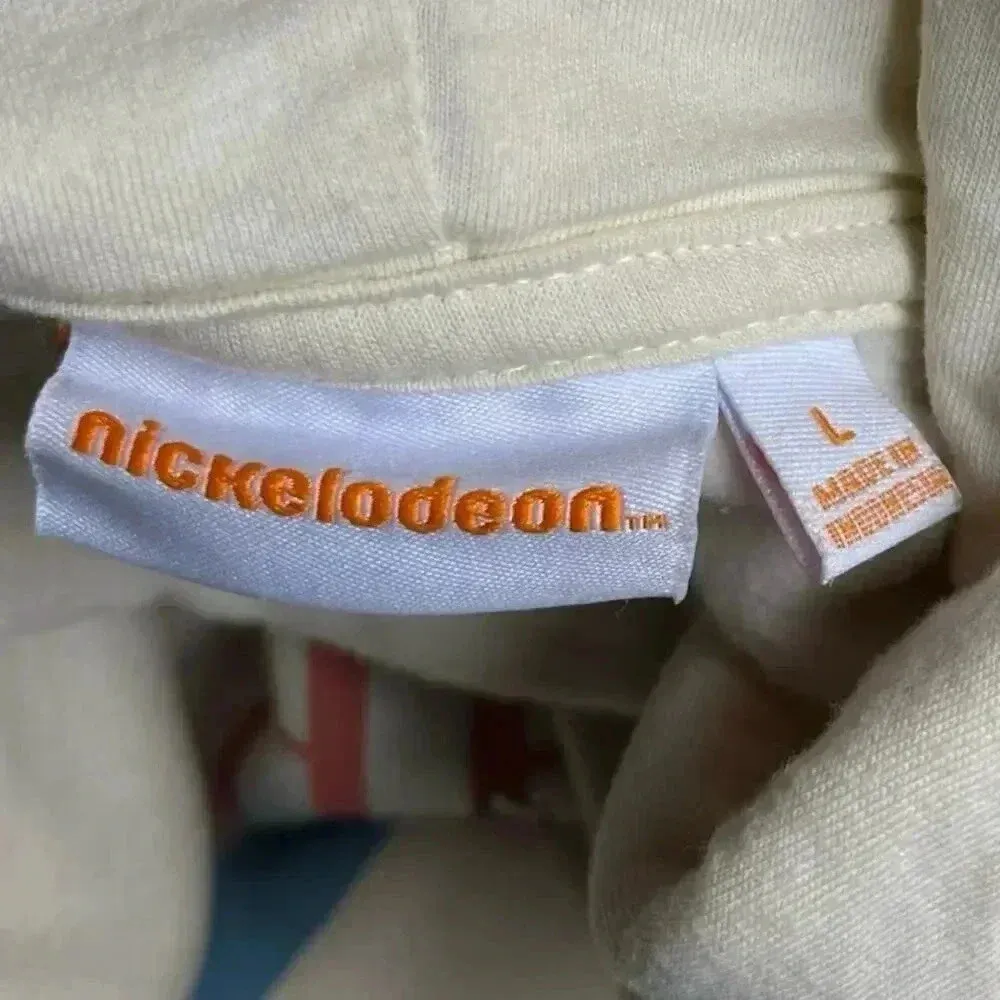 Hey‎ Arnold Nickelodeon Cropped Hoodie Large - Image 7
