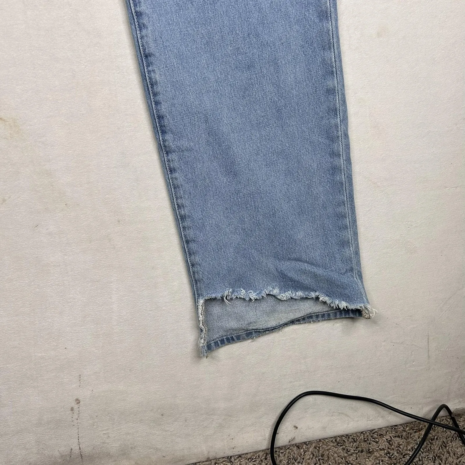 Veronica Beard Jeans Womens 31 Dylan Full Length Straight High Rise Sunset Pier - Image 10