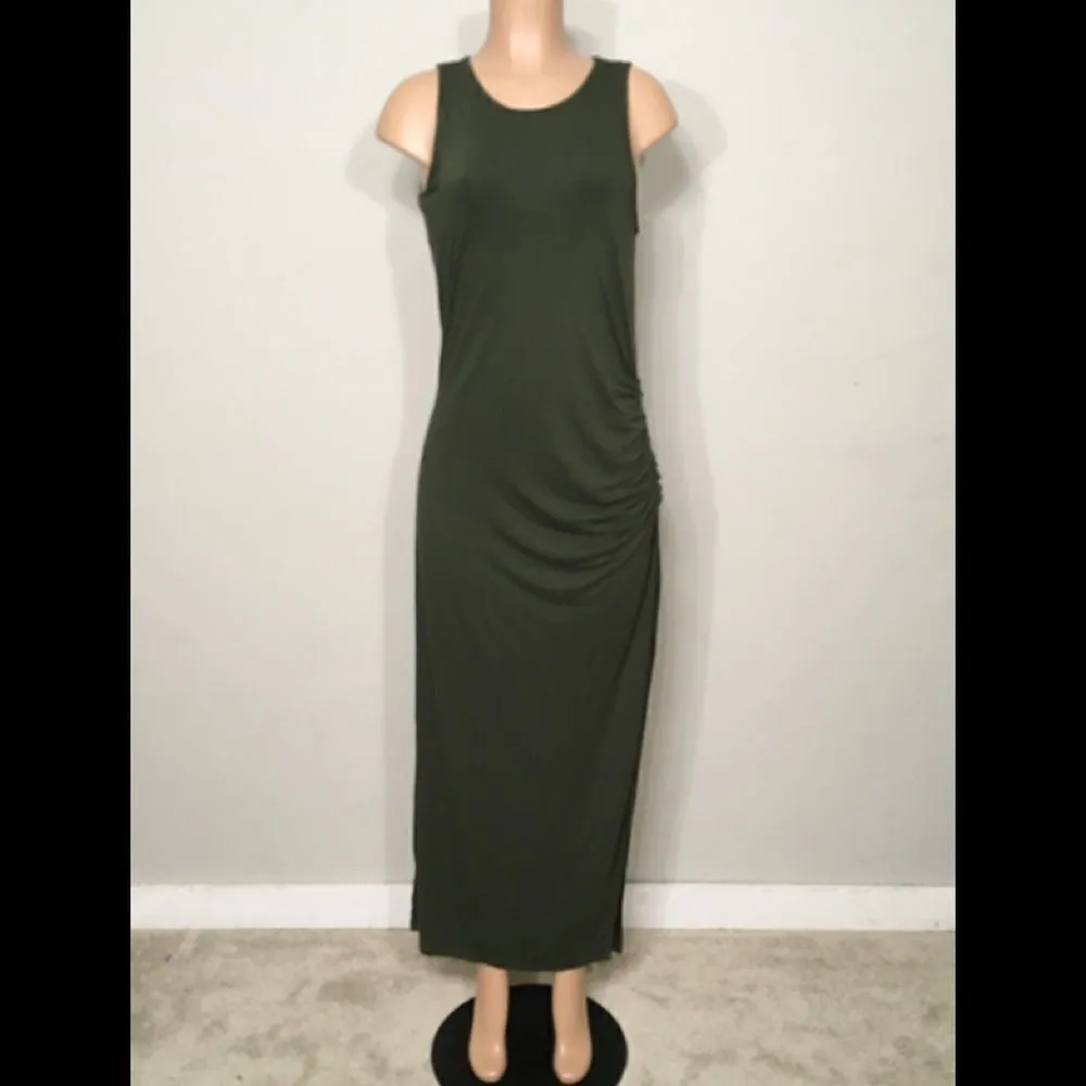 Three Dots REVOLVE &  maxi ruched dress. - Image 4