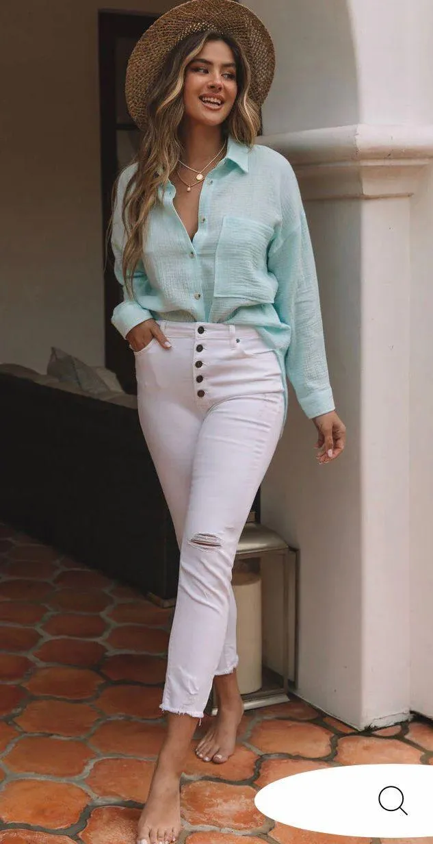 VICI Button down blouse - Image 5