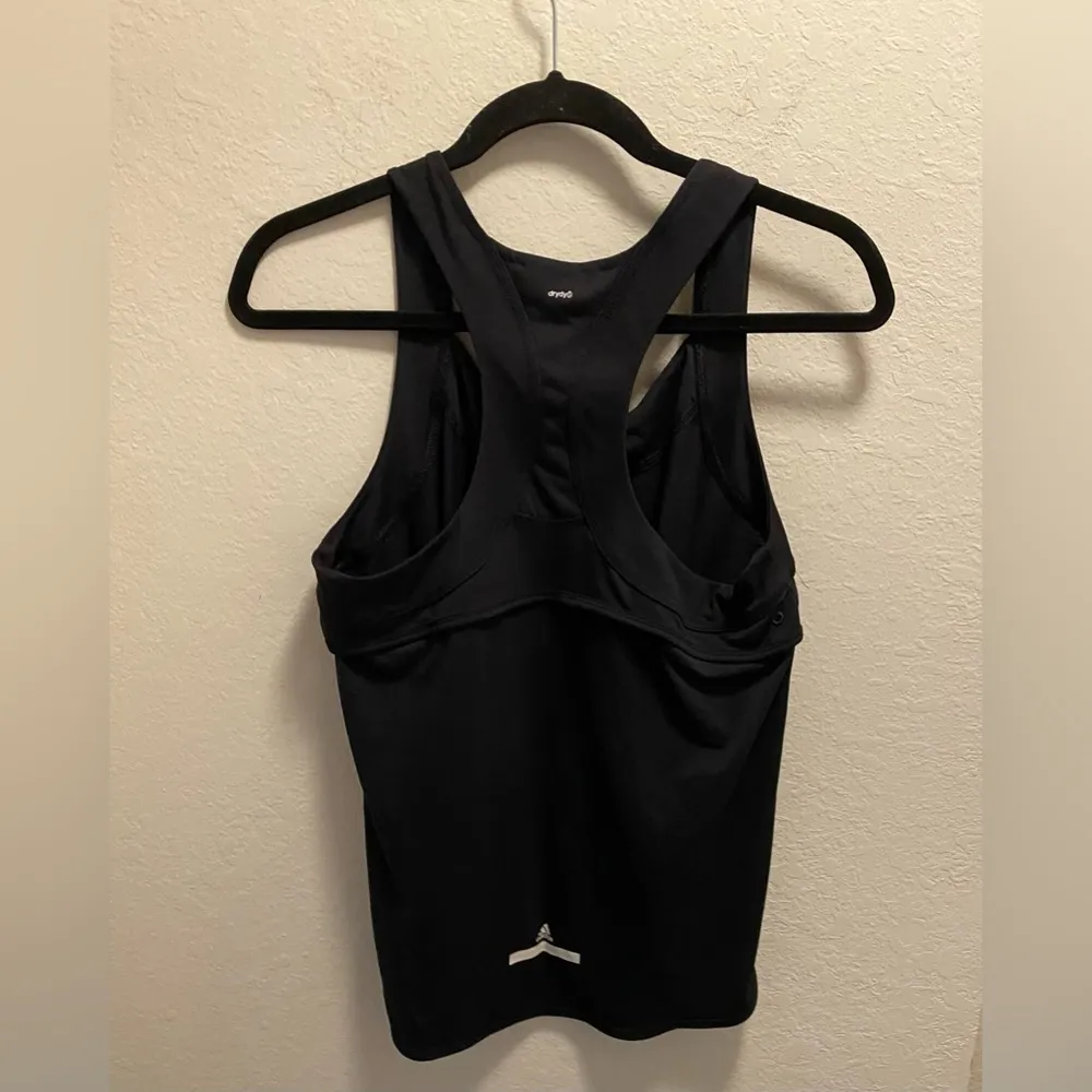 Adidas by Stella McCartney Black Racerback Tank. - Image 6