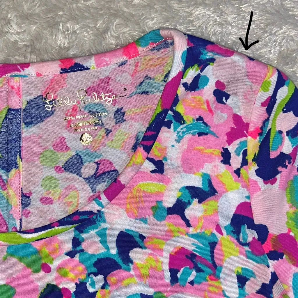 Lilly Pulitzer Beacon Dress Pina Colada Print 2017 XXS Sugartown - Image 14