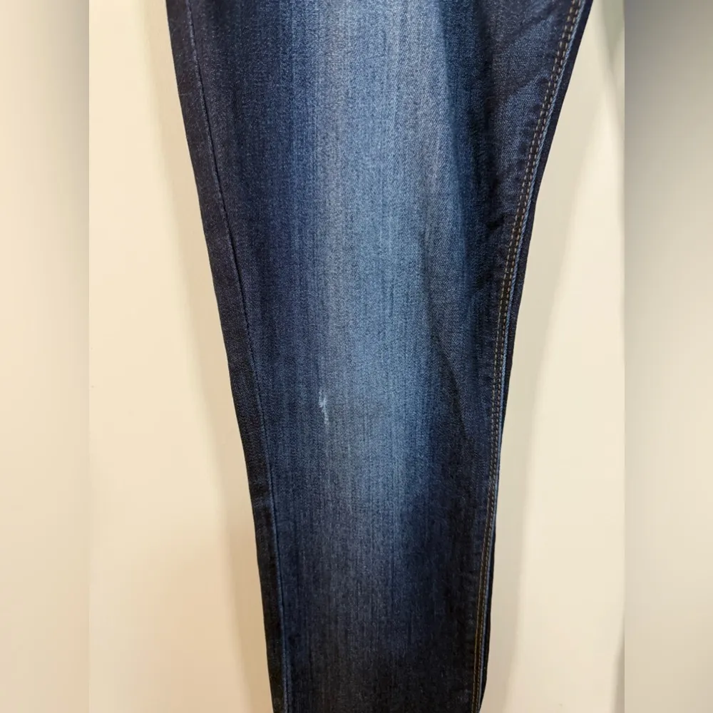 Express Women’s Zelda Slim Fit Legging Jeans Ultra Low Rise Dark Washed Sz 8 R - Image 3