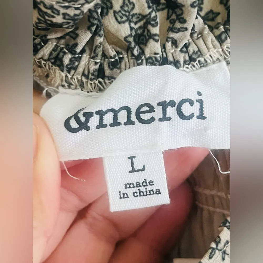 PIPER & SCOOT women’s dress floral print has pockets puffy sleeves NWT - Image 2