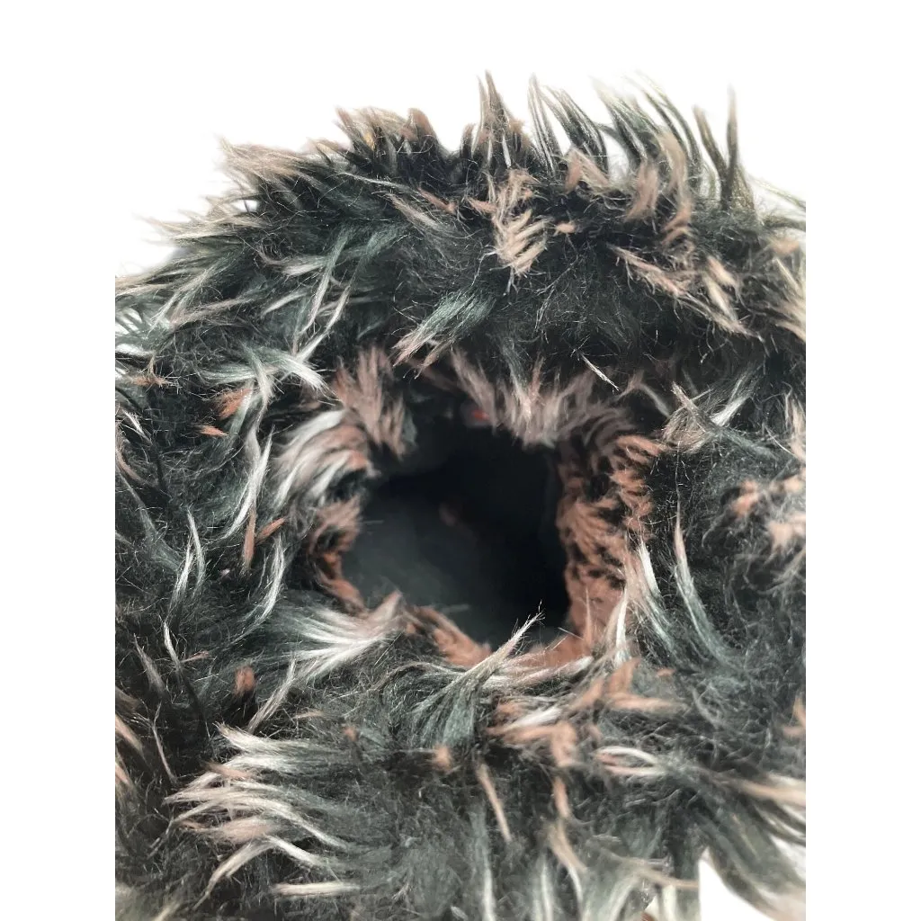 NorthFace Primaloft Womans Black Insulated fur lined winter boots Sz 9 SKU 9569 - Image 6