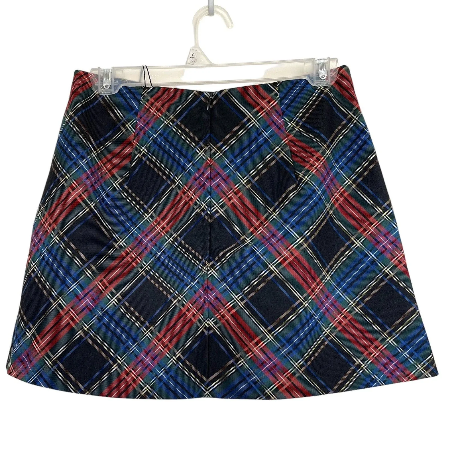 Zara Skirt Size Small Plaid High Waist School Mini Preppy Dark Academia Autumn - Image 3