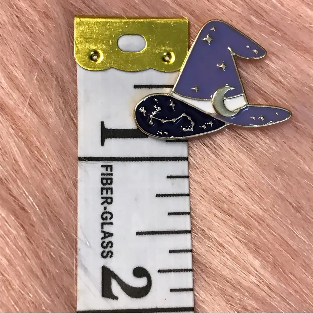 Mystic Astrology Witch or Wizard Hat Lapel Pin - Image 6