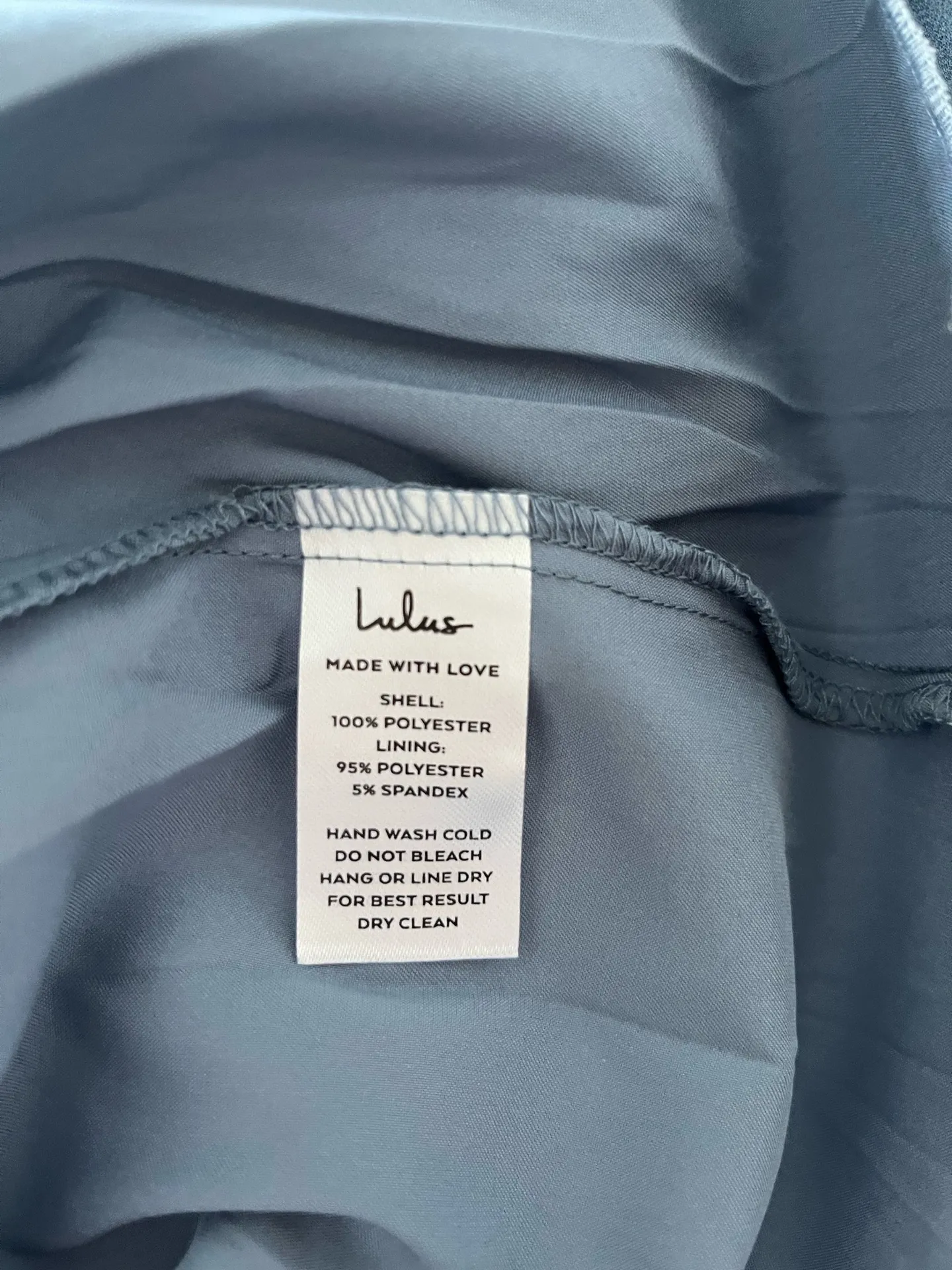 Lulus  Dusty Blue Bridesmaid Dress XS  - Image 7