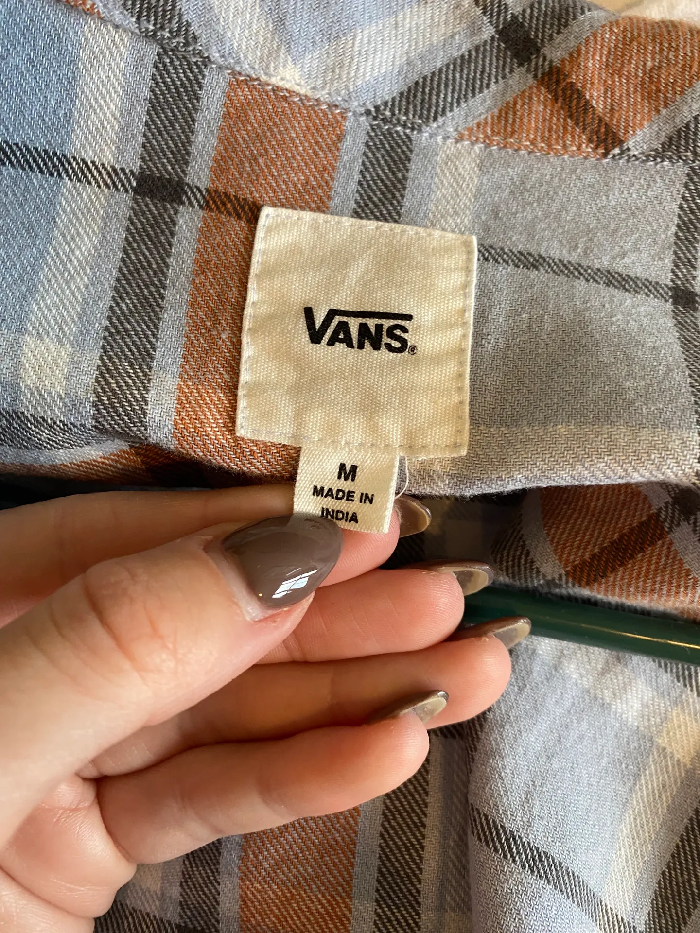 Vans Cropped Flannel - Image 3