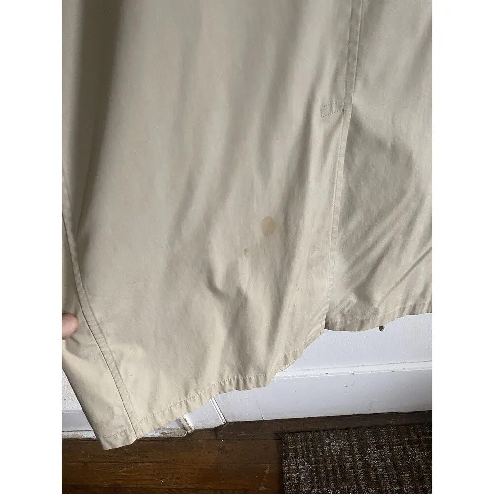 London Fog Womens  Trench Coat Size 16Regular W/pockets - Image 16