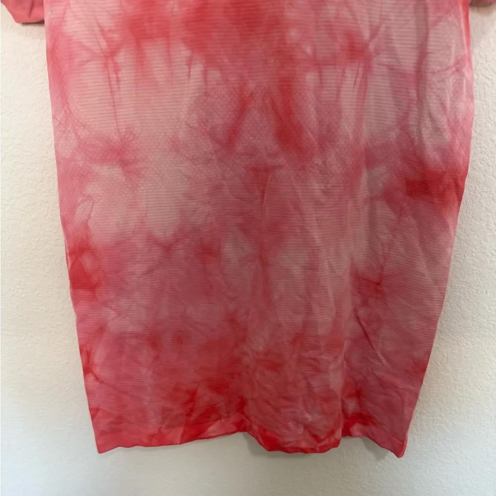 Lululemon Swiftly Tech Short Sleeve Tee Shirt 2.0 Marble Dye Raspberry Cream 10 - Image 5