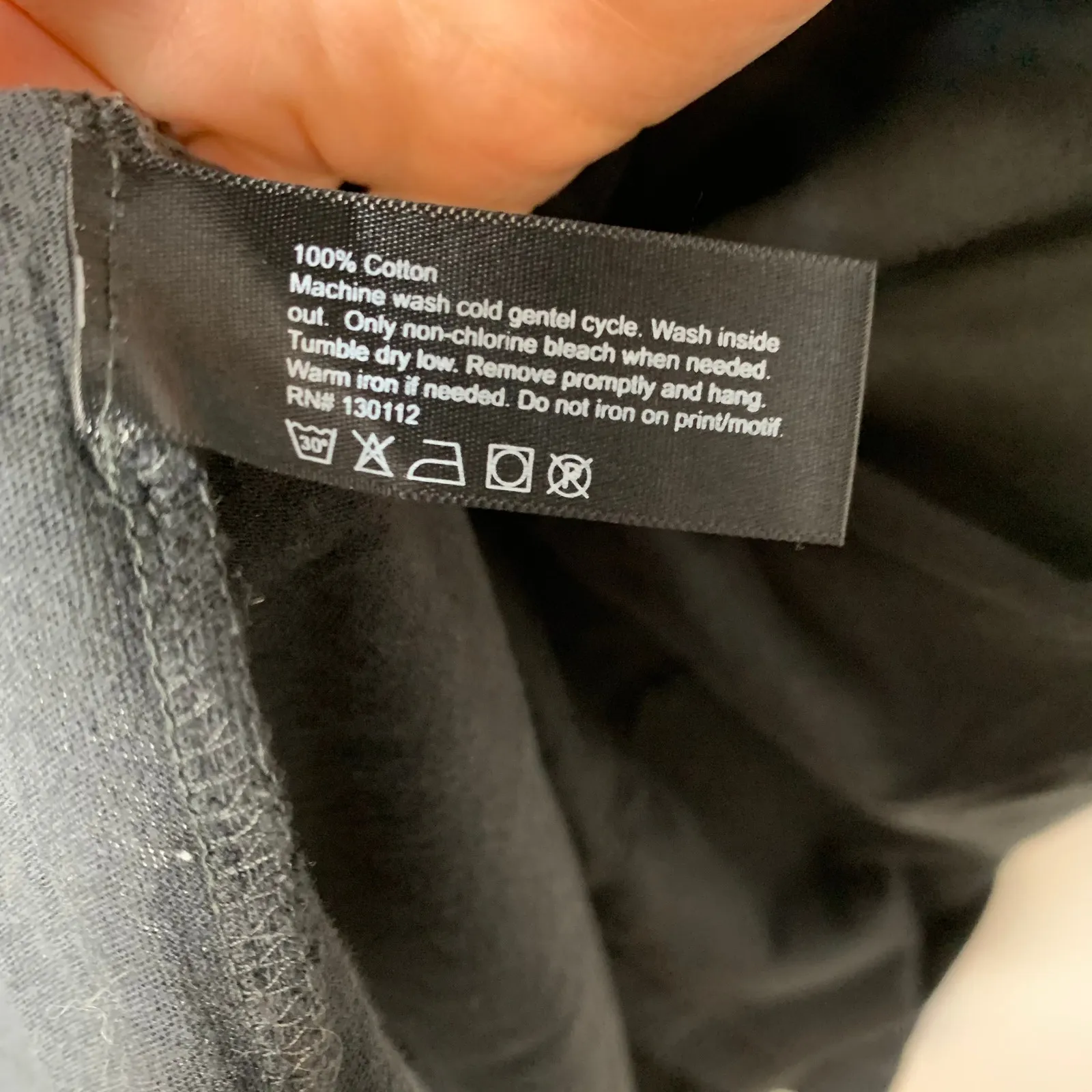 Love you a latte Black V Neck Shirt Sz Small - Image 7