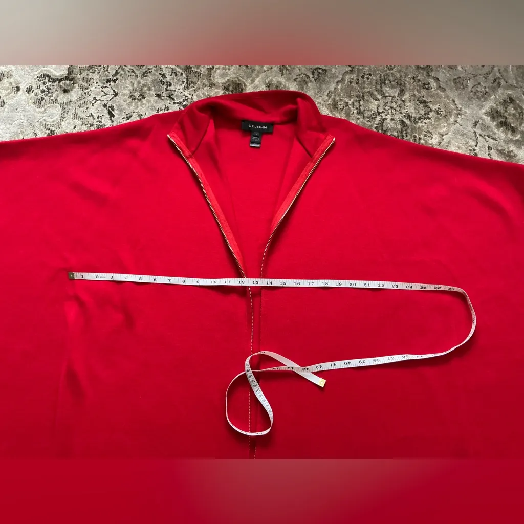 Elegant Red Women's Sweater knit cape/ cardigan 🌹🌹🌹 - Image 7