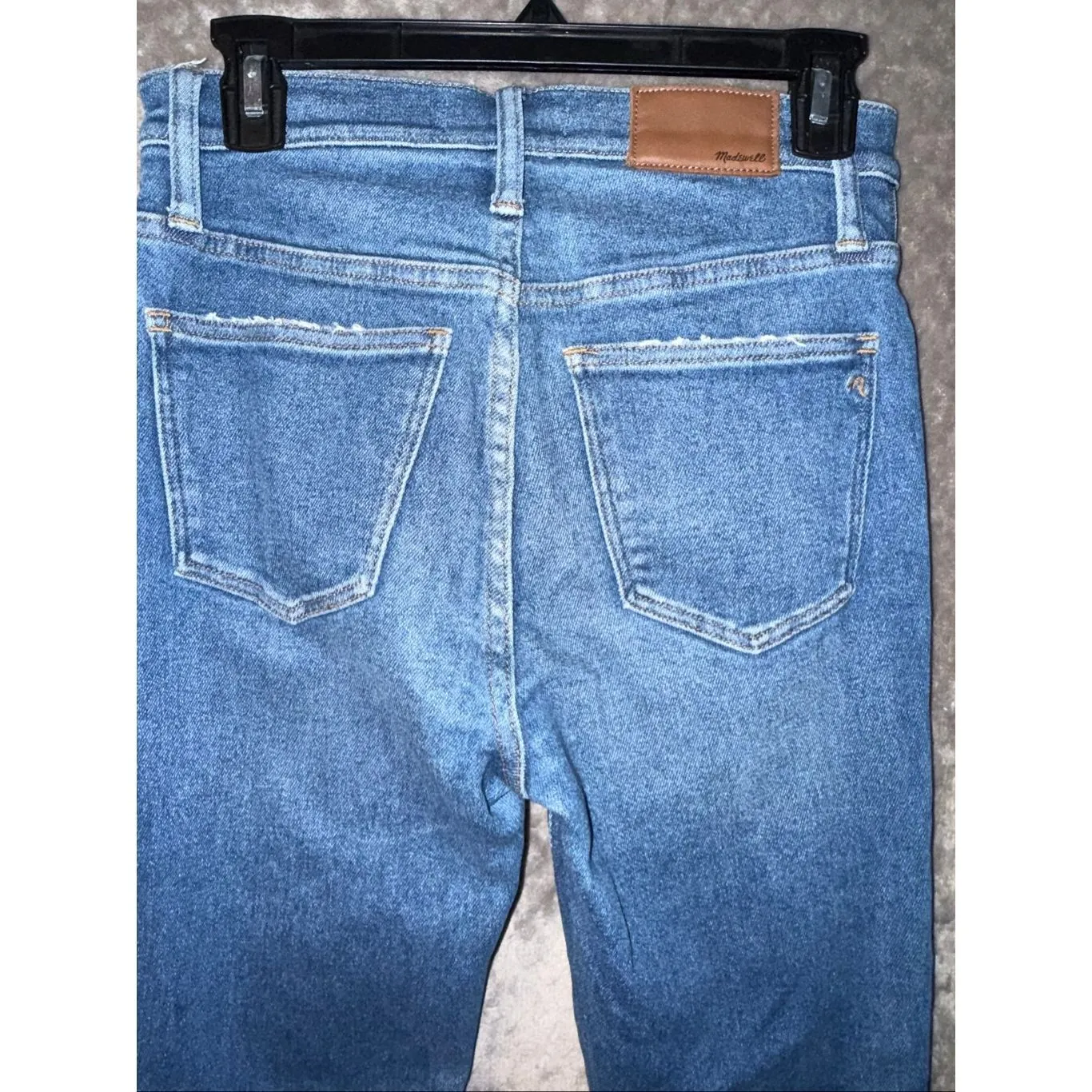 Madewell 9” High Rise Skinny Medium Wash Non Ripped Jeans Womens 27 #764 - Image 9