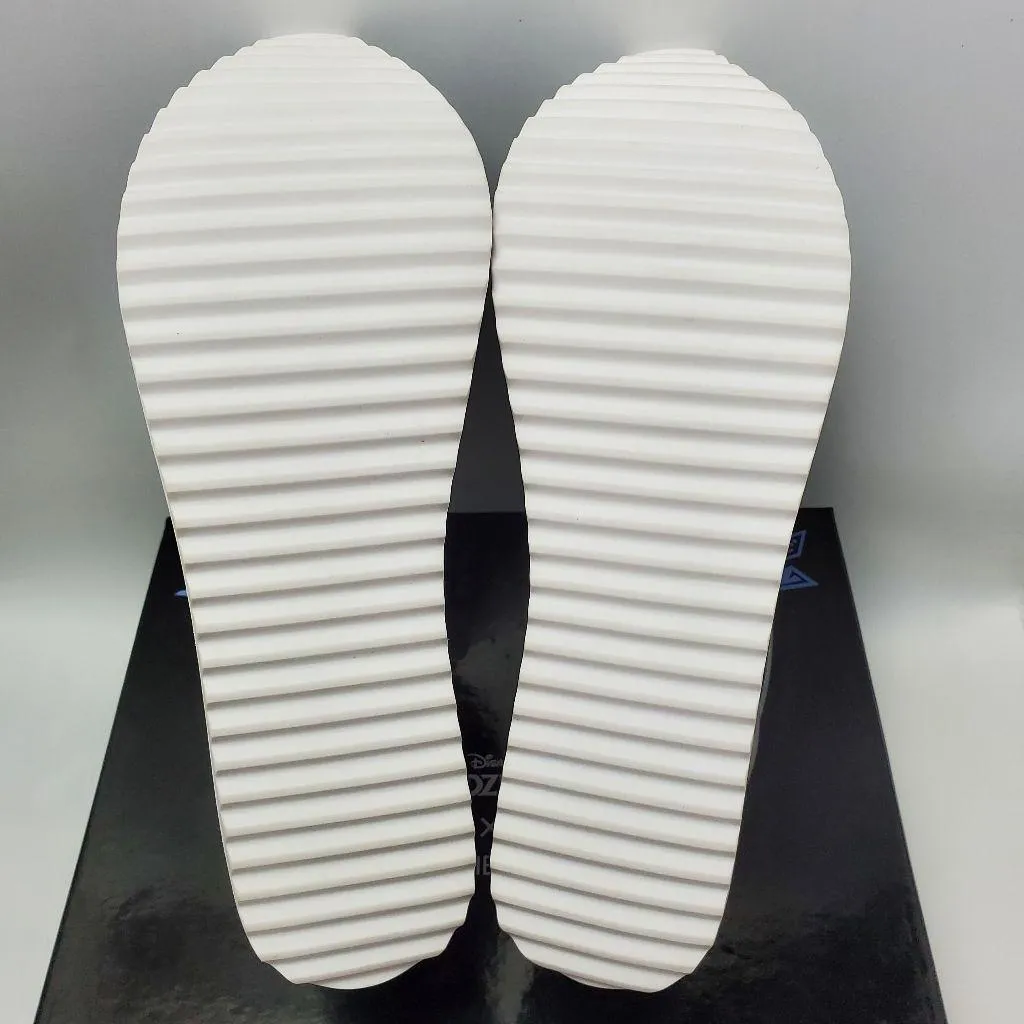 Ruthie Davis Disney Frozen Wedge Platform Metallics Sneakers Oleographic Sz 40 Silver - Image 11