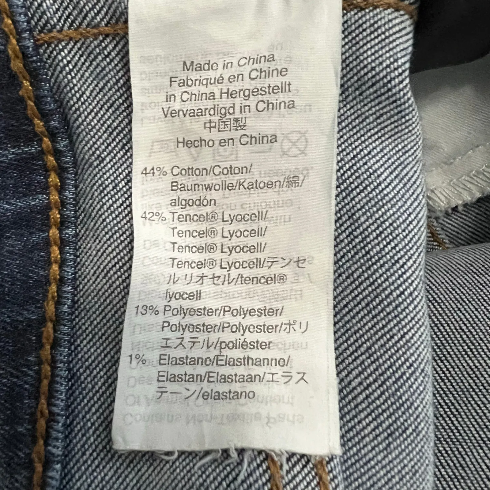 Madewell 10"‎ High Rise Skinny Blue Jeans Tall Size 29 - Image 9