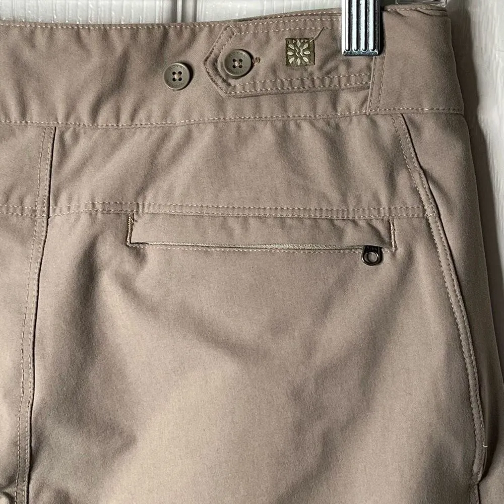 Royal Robbins Sz 6 S Khaki Nylon Pants Hiking Outdoorsy - Image 8