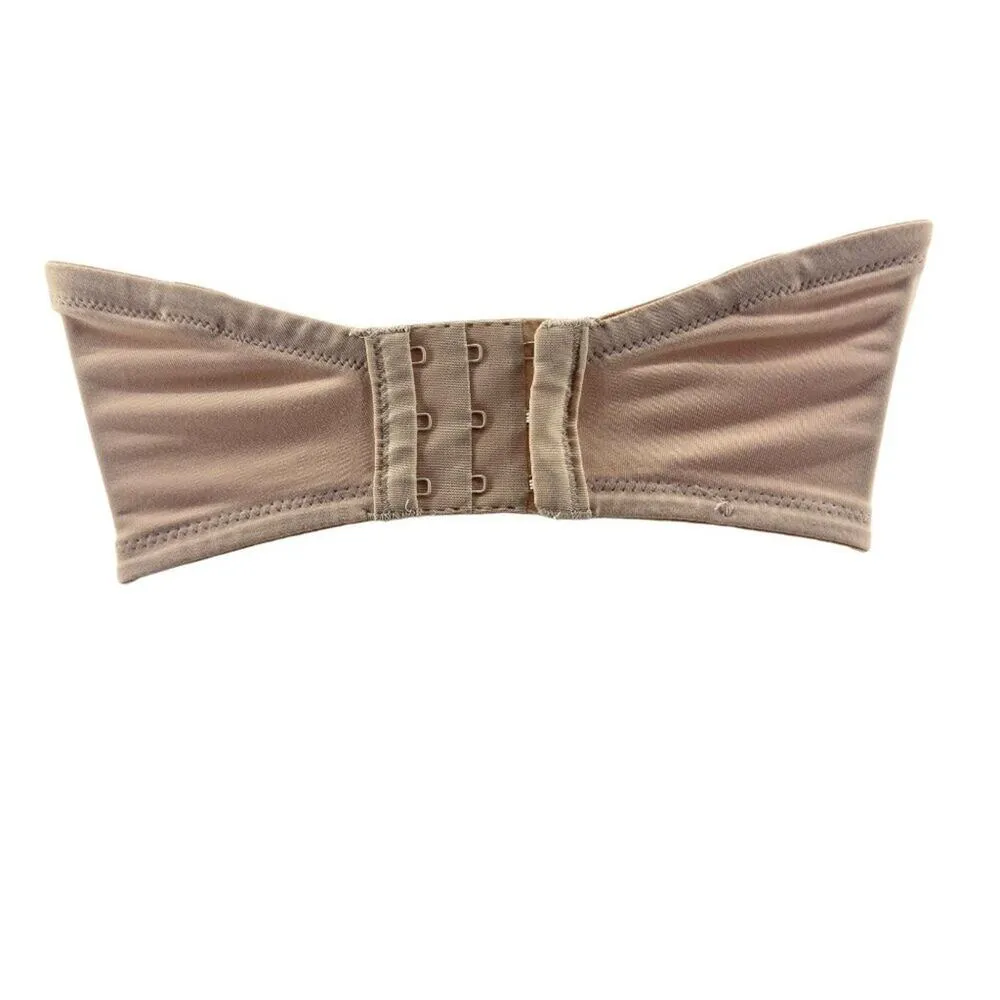 Wacoal 85414 Bodysuede Convertible Strapless 32D Beige - Image 5