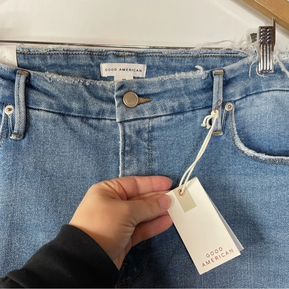 Good American Good Classic Boot Cut Jeans Size 15 - Image 8