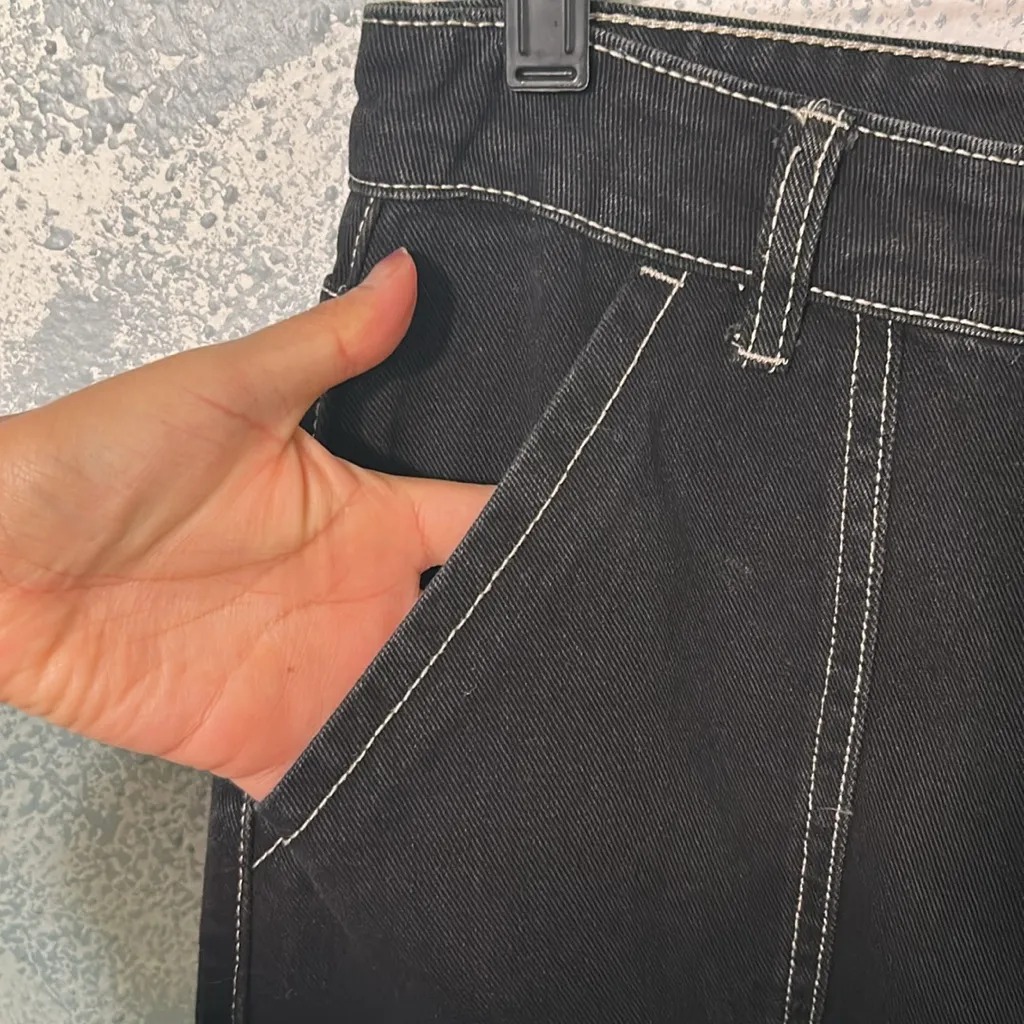 SHEIN Black Cargo Pants for Men - Image 3