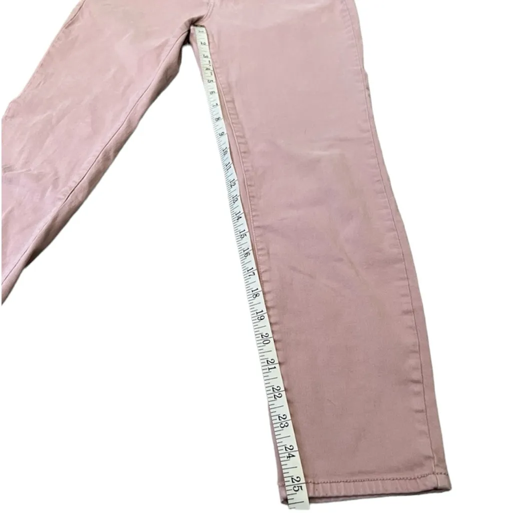 Buffalo David Bitton Light Pink Stretch Skinny Jeans Size 6 / 28 - Image 5