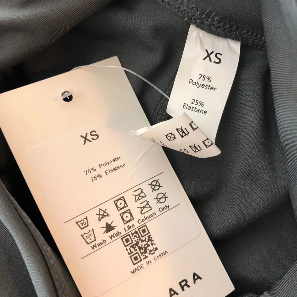 Halara High Waisted Side Pocket Plain Biker Shorts 7'' Gray XS - Image 6