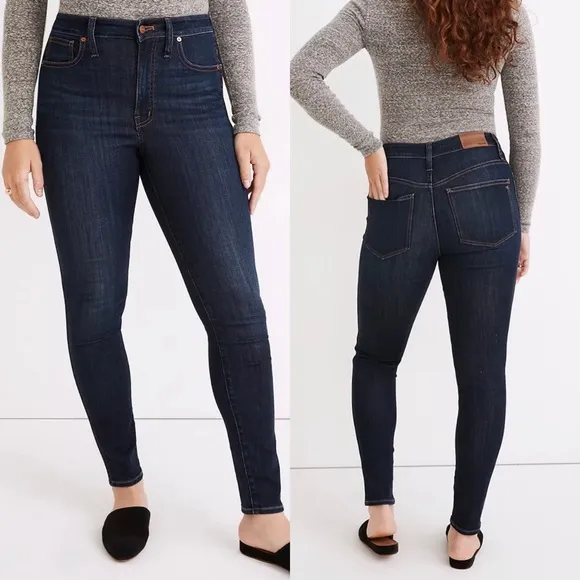 Madewell Curvy High Rise Skinny Jeans in Woodland Wash NWT | 23 - Image 2