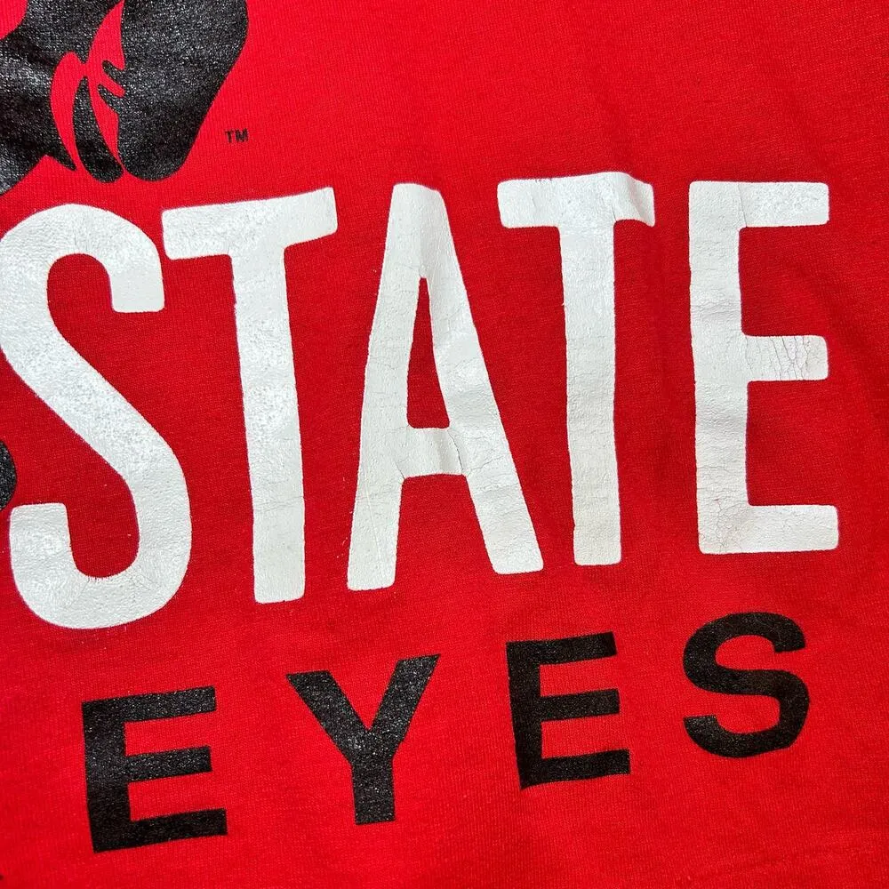 Vintage Ohio State Buckeyes Crop Top Graphic T - Image 5