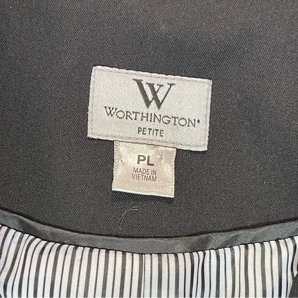 Worthington | Petite Black Blazer | PL - Image 10