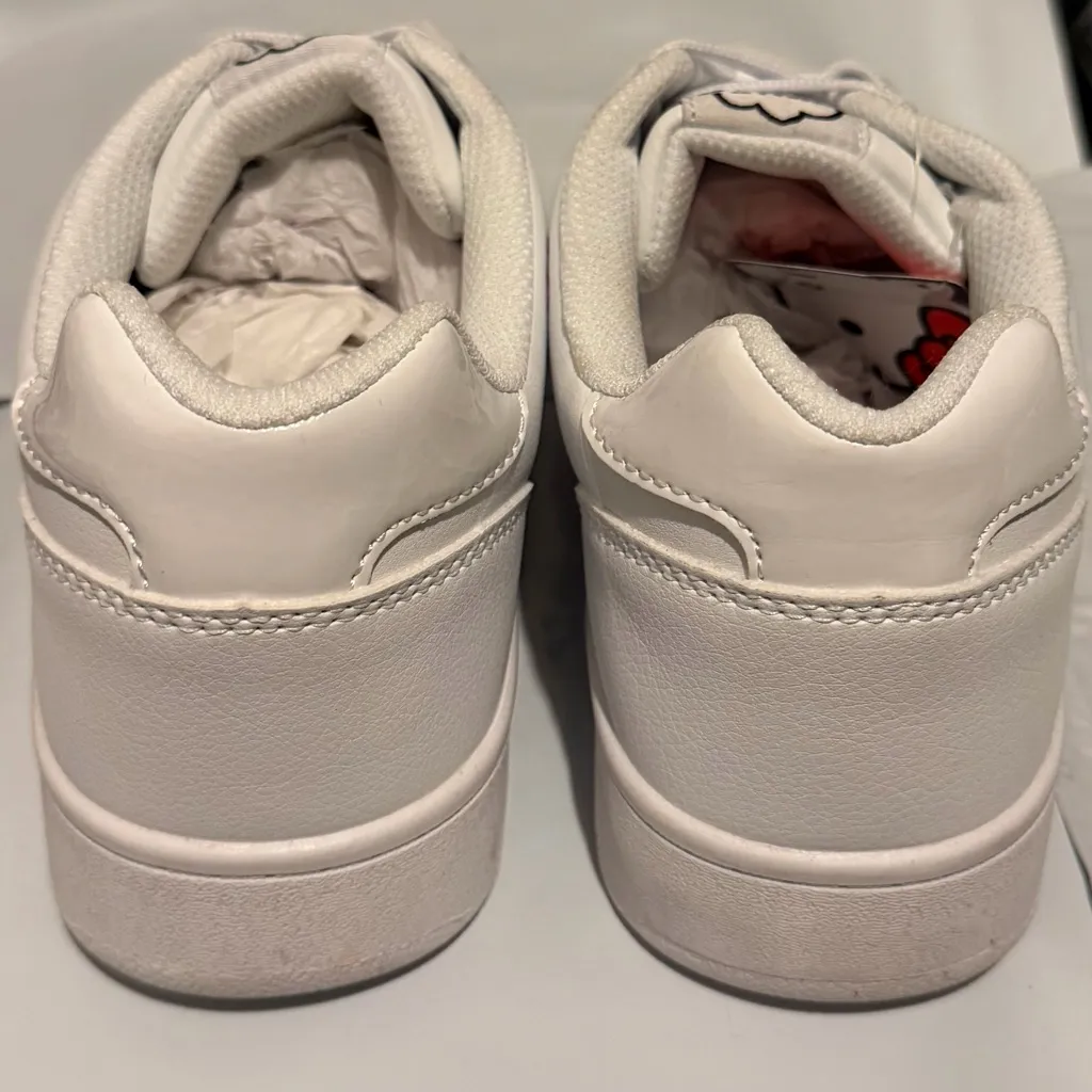 Hello Kitty White and Pink Sneakers - Image 4