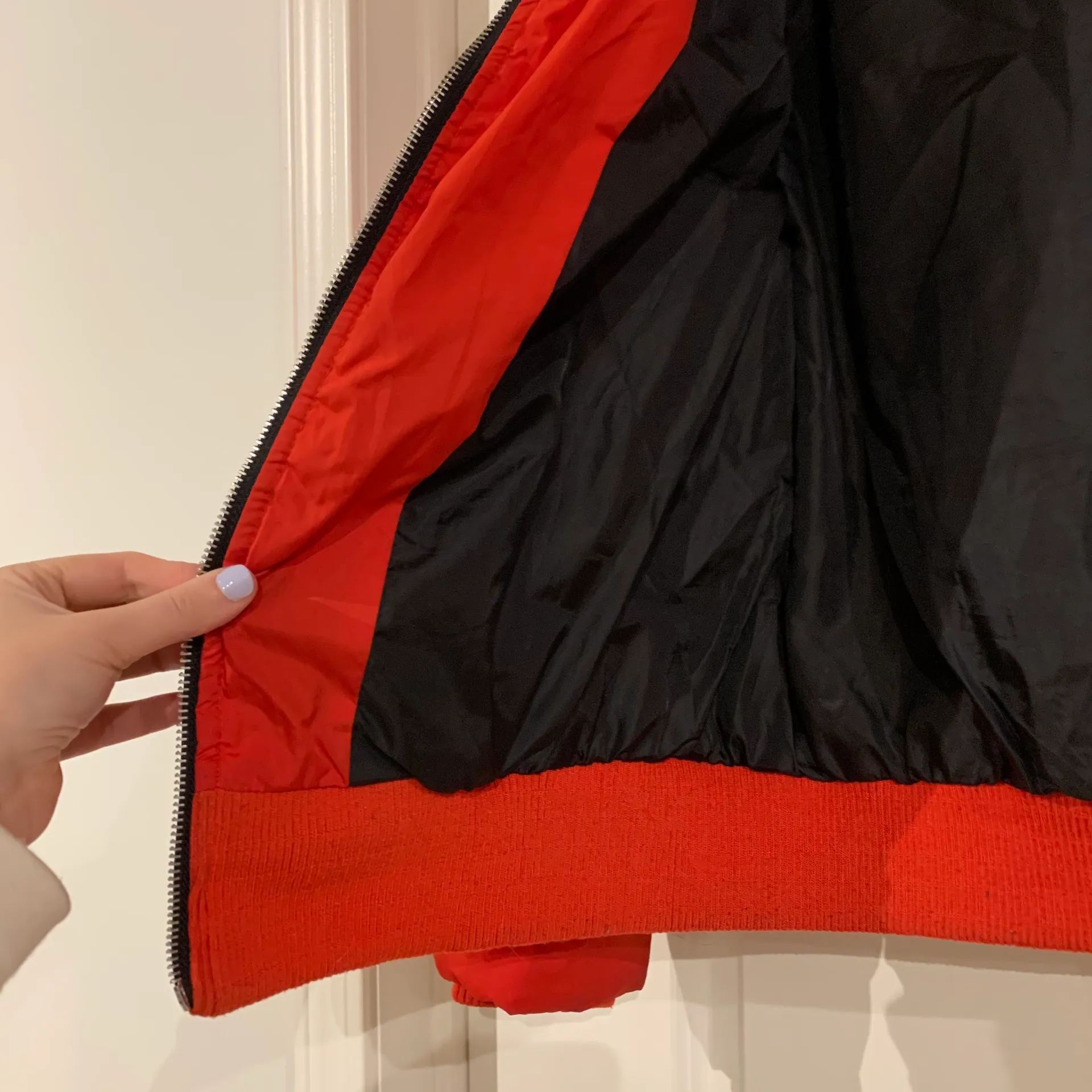 Forever 21 red puffer jacket - Image 3