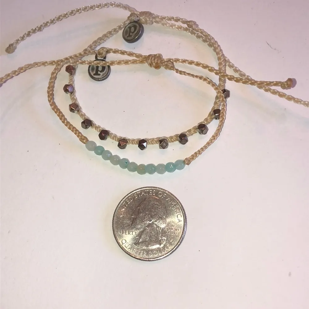 Pura Vida Beaded Corded Adjustable Boho Bracelets - Image 4