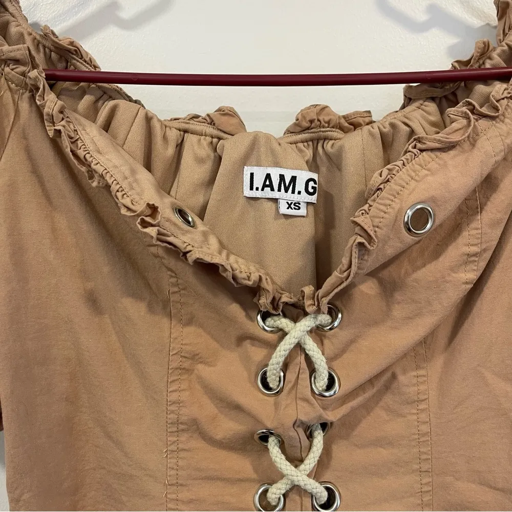 I.AM.GIA Alya Dress Sz XS Milkmaid - Image 4